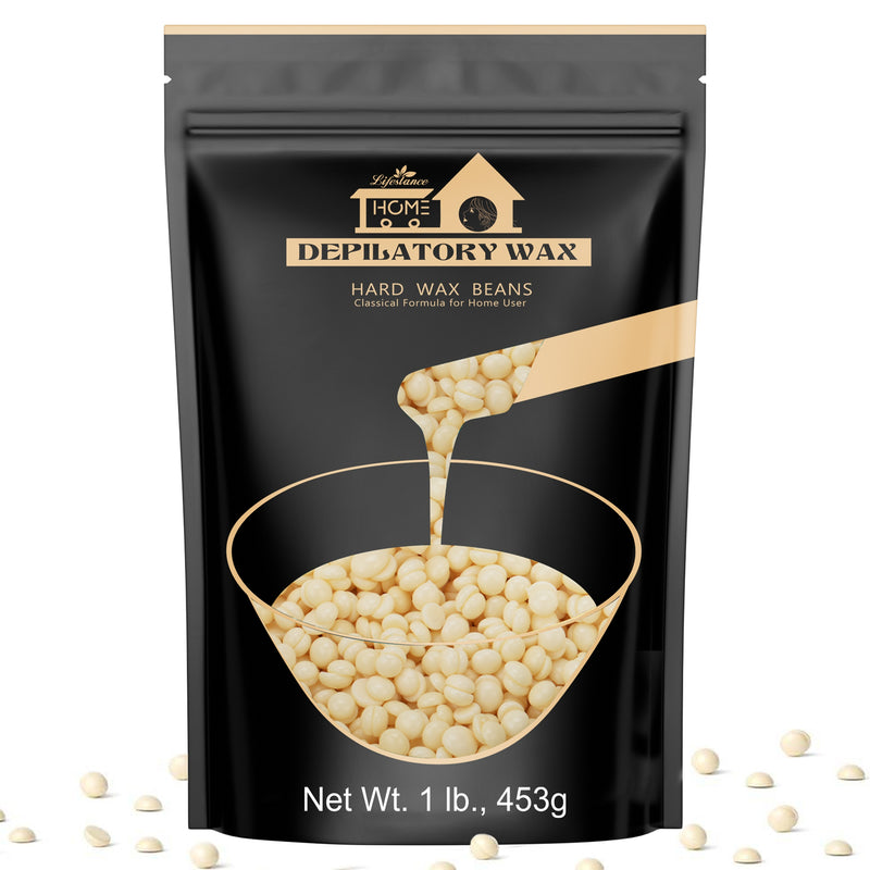 Lifestance 1 lb Hard Wax Beads for Face & Body