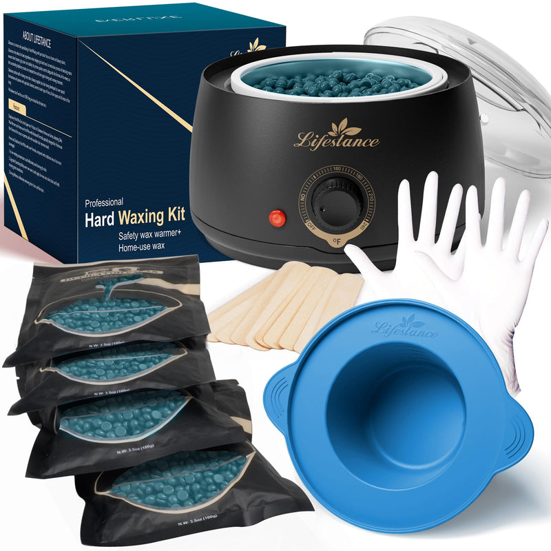 Lifestance At-Home Waxing Kit with Wax Warmer